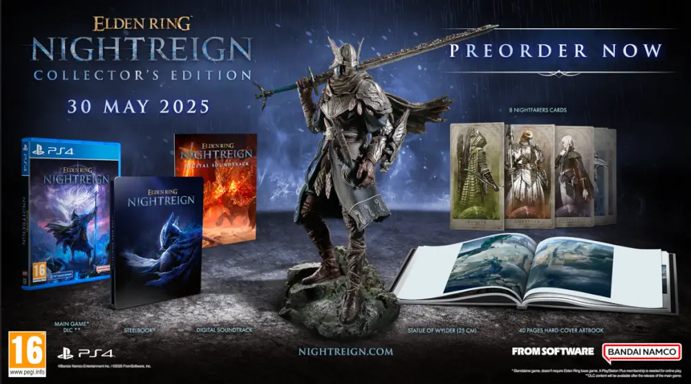 Elden Ring Nightreign גלויה מכירה מוקדמת 