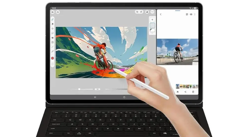 טאבלט Galaxy Tab S10 FE+ 5G 128GB ביצועים מהירים ועוצמתיים