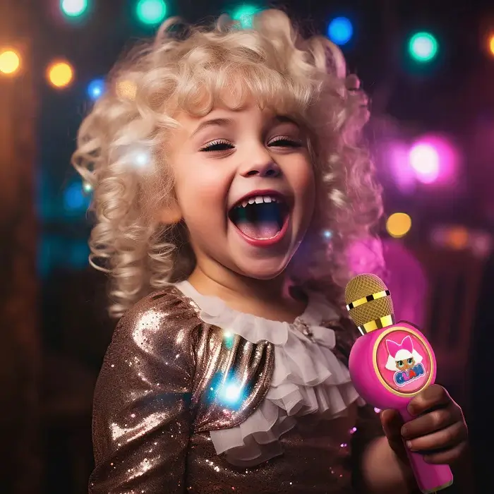 מיקרופון לילדים L.O.L. Surprise! GLAM! PopSing ילדה שרה