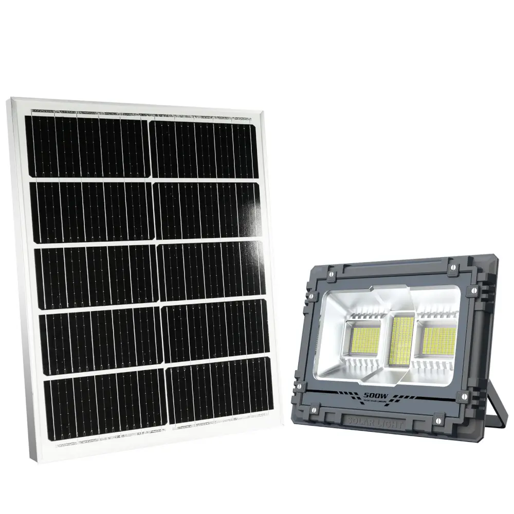 תאורת הצפה סולארית 500W 6000K