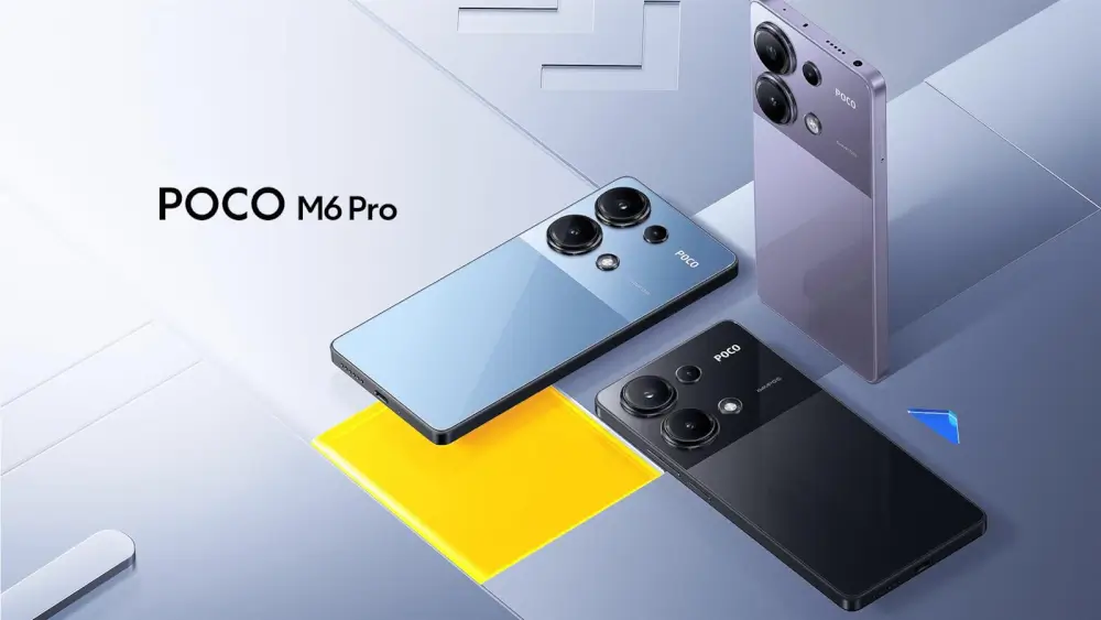 סמארטפון POCO M6 Pro 12+512GB מגוון צבעים