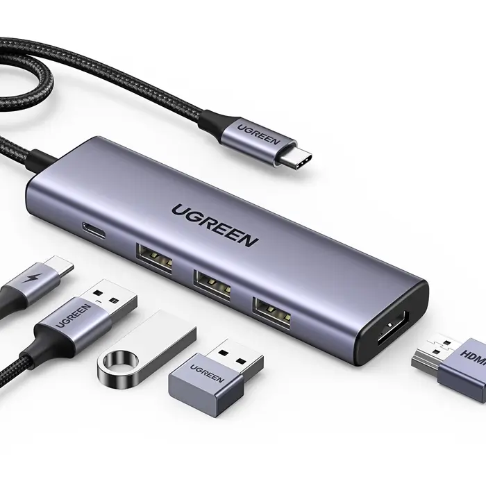 תחנת עגינה 100W PD 4K 30Hz HDMI עיצוב קל ופשוט