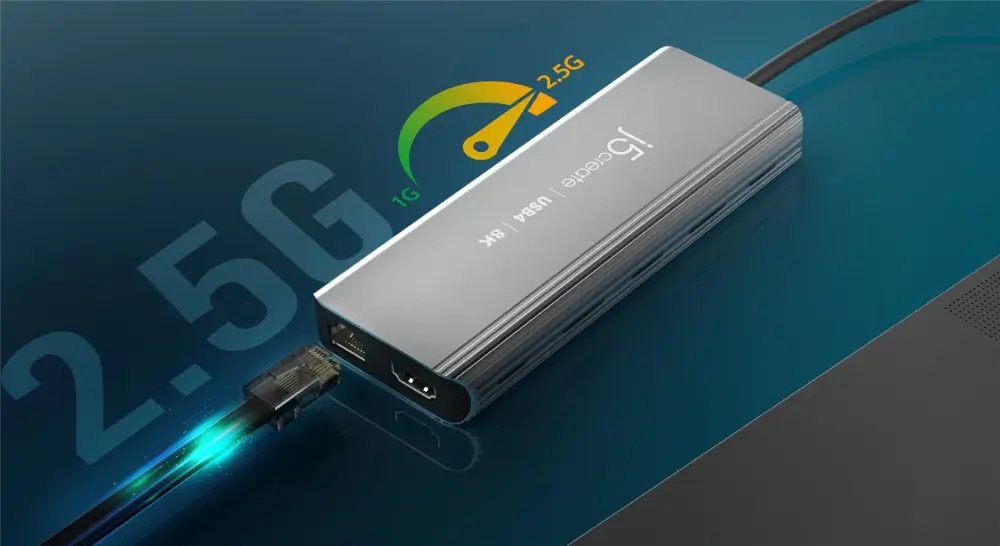 Hyper-Fast 2.5 Multi-GIg Ethernet יציאת