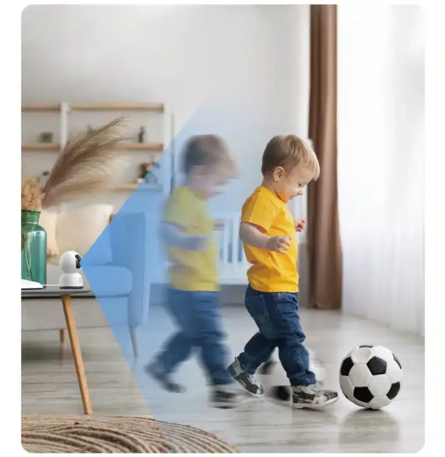 מצלמת אבטחה ביתית P1 Lite 2K וידאו בזמן אמת