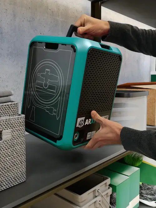 מכונת שטיפה משאבה כפולה BOX5 160DTS קומפקטית ונוחה