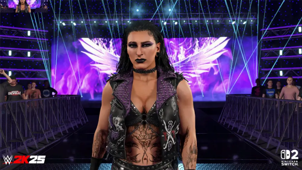WWE 2K25 Code In Box אחת המתאבקות