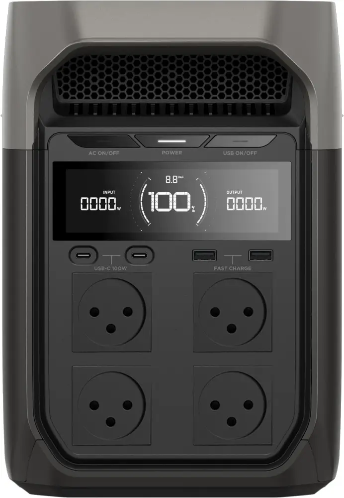 תחנת כח ניידת Delta 3 מבית ECOFLOW