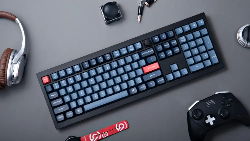מקלדת אלחוטית מכנית V6 Max QMK/VIA מבית Keychron