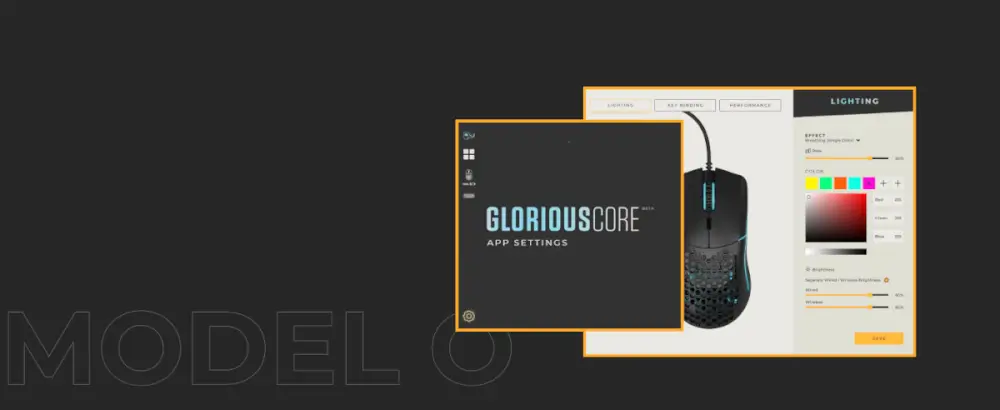 עכבר גיימינג חוטי דגם Model O מבית GLORIOUS