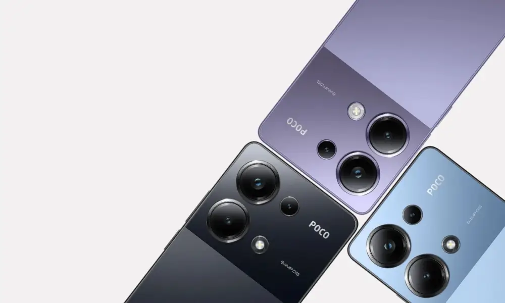 סמארטפון POCO M6 Pro 12+512GB צבעים מרהיבים