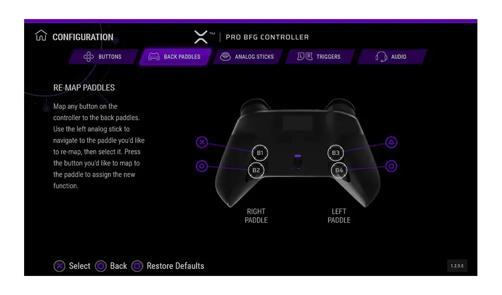 בקר אלחוטי דגם Victrix Pro RFG Black - PS4/5 | PC מבית PDP