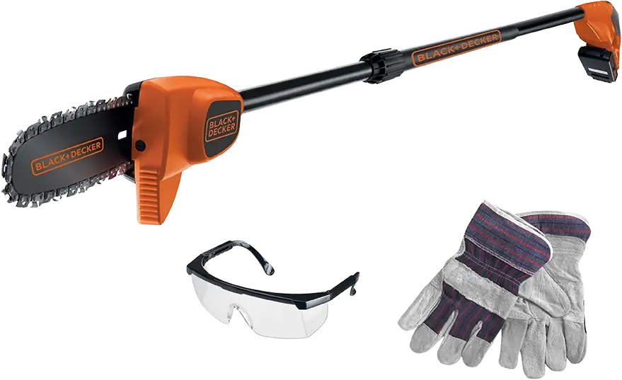 מסור גיזום טלסקופי נטען GPC1820L20-QW מבית Black & Decker