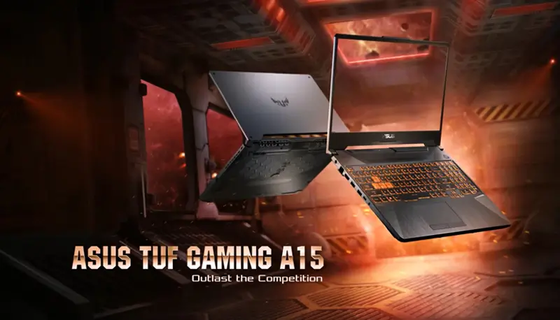 מחשב נייד 15.6 TUF Gaming A15 ביצועים שקטים ומהירים 