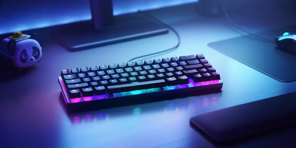 מקלדת גיימינג מכאנית GMMK 2 65 RGB ISO מבית Glorious.