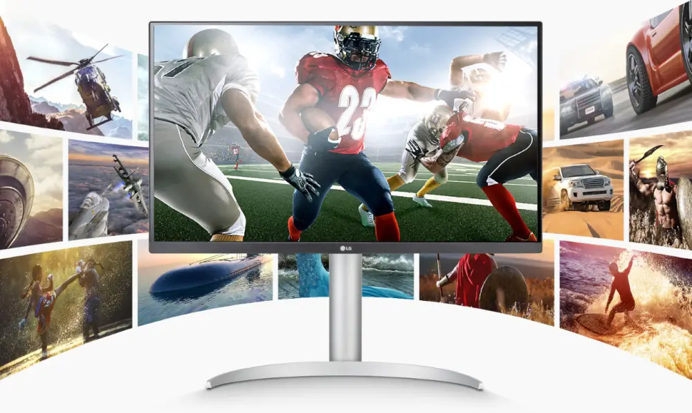 צג LG UHD 4K HDR