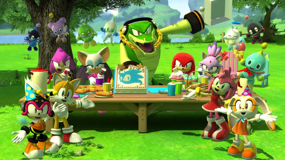 Sonic X Shadow Generations חבורת סוניק