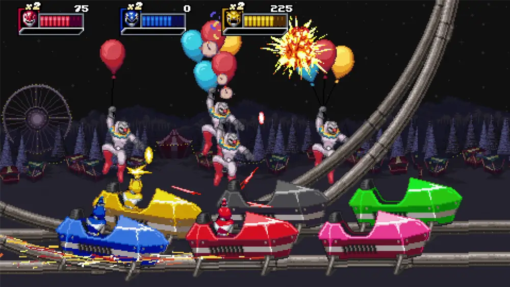 Power Rangers Ritas Rewind  מכוניות של פאוור ריינג'רס