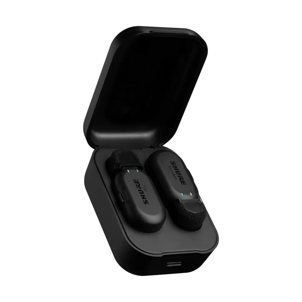 זוג מיקרופונים MoveMic Two מבית SHURE
