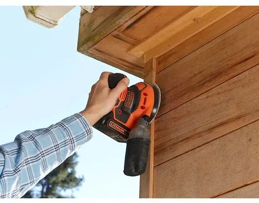 מלטשת אקצנטרית ללא סוללה BDCROS18N-XJ מבית Black & Decker