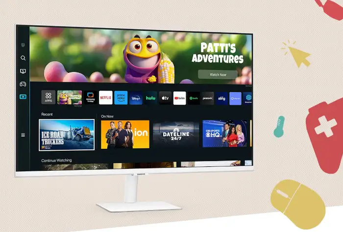 Samsung S32CM501EM entertainment