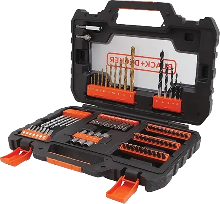 סט 76 חלקים למקדחה A7231-XJ מבית Black & Decker