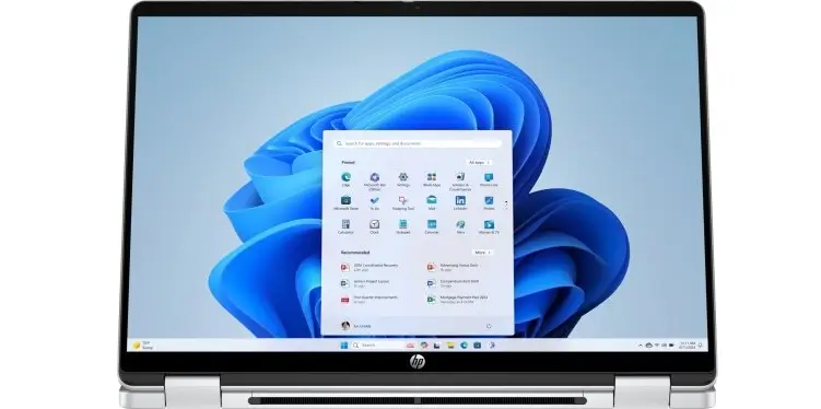 מחשב נייד OmniBook 5 Flip 14-fp0001nj HP מצלמה עם פרטיות ואבטחה