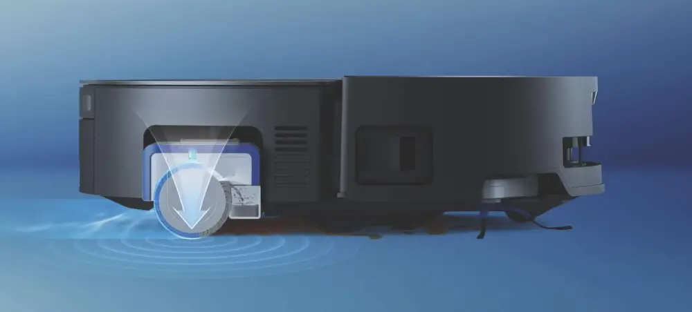 שואב רובוטי Deebot X8 Pro Omni פעולת קירצוף עוצמתית