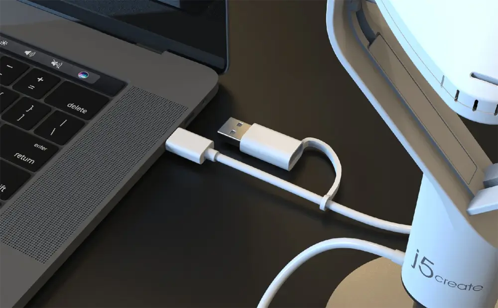 חיבור ישיר עם USB