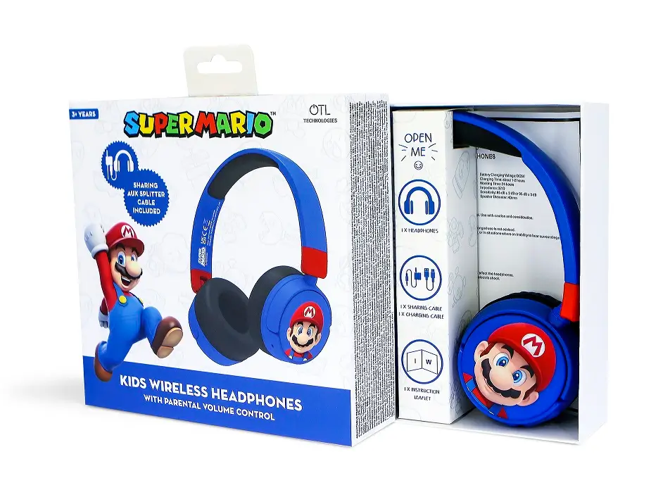 אוזניות קשת Super Mario Face