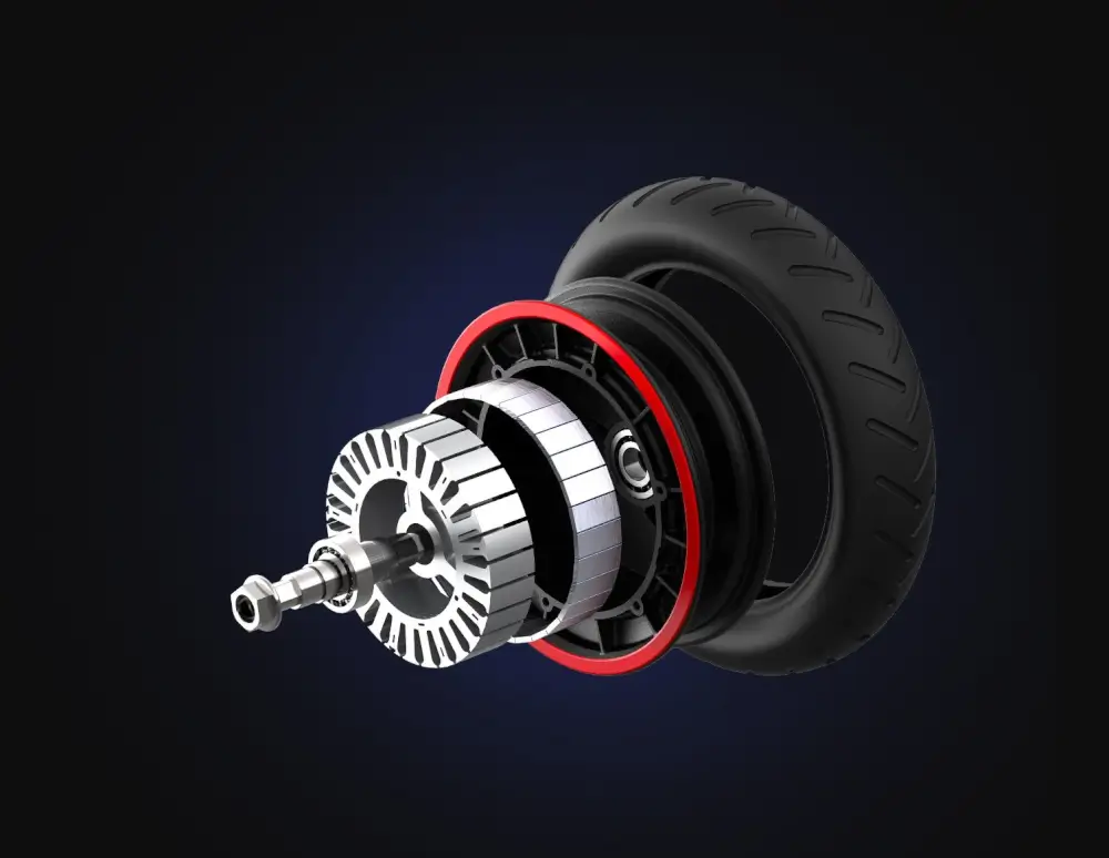 ביצועי מנוע חזקים של 600W