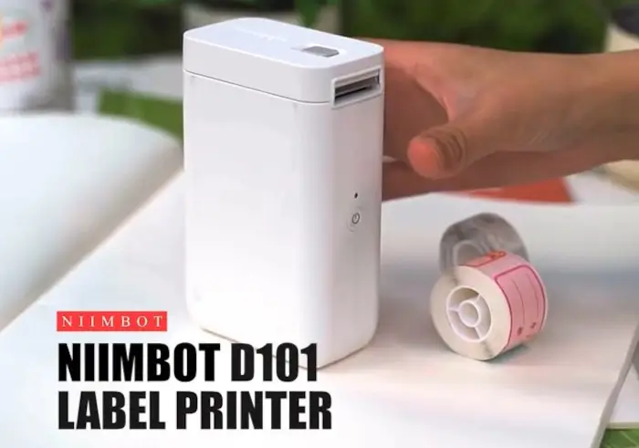 take the D101 printer anywhere 