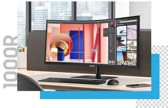 S34C650VAM  MORE SCREEN SPACE