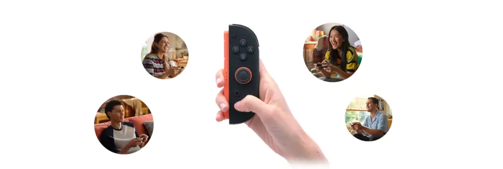 Nintendo Switch 2 releasing in 2025- יד אוחזת בשלט