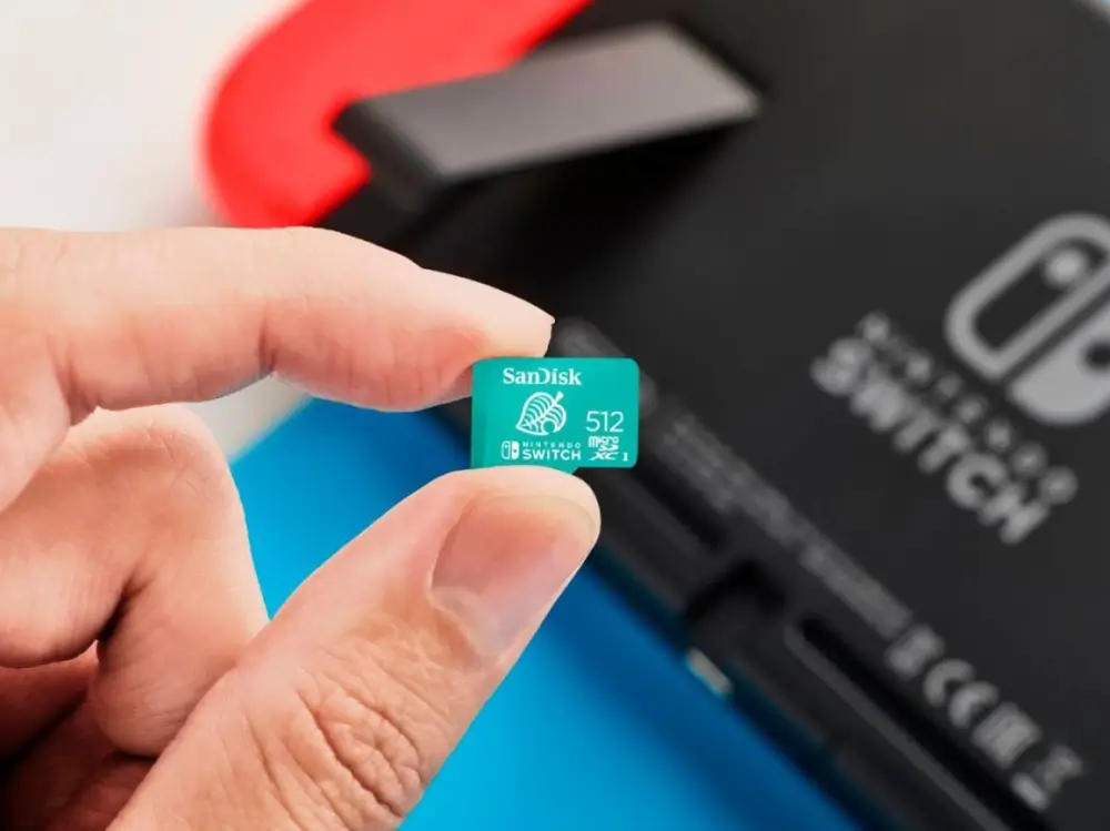 כרטיס זכרון Ultra 512GB Nintendo Switch מבית Sandisk.