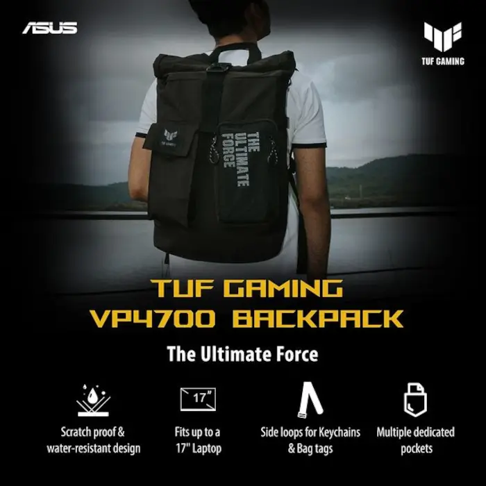 TUF Gaming VP4700 Backpack - The Ultimate Force