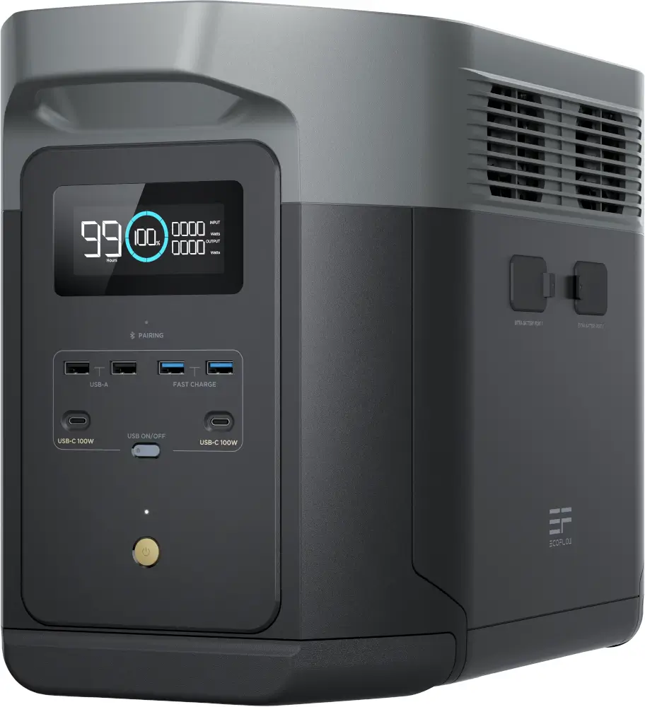תחנת כח ניידת DELTA 2 Max מבית ECOFLOW