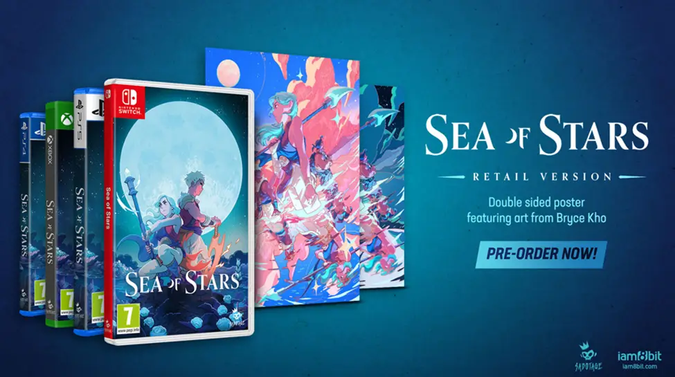 Sea Of Stars גלויה הזמנה מראש