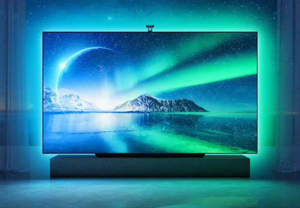 Envisual TV Backlight T2 עם מצלמה כפולה