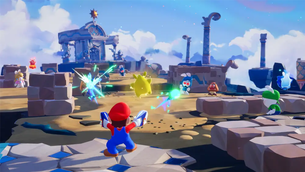 MARIO & RABBIDS SPARKS OF HOPE STANDAR בנו את נבחרת החלומות שלכםD EDITION CODE IN BOX  