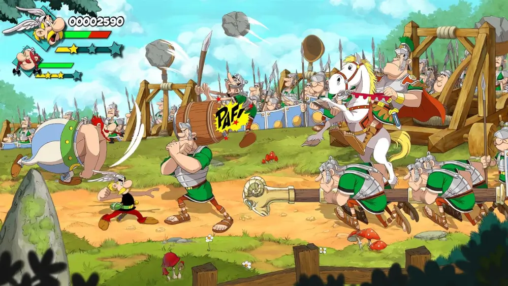 Asterix & Obelix - Slap Them All קרבות דינמיים
