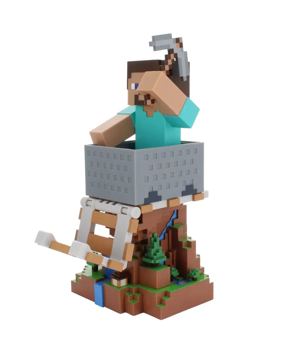 מעמד Minecraft - Steve מבית Cable Guys