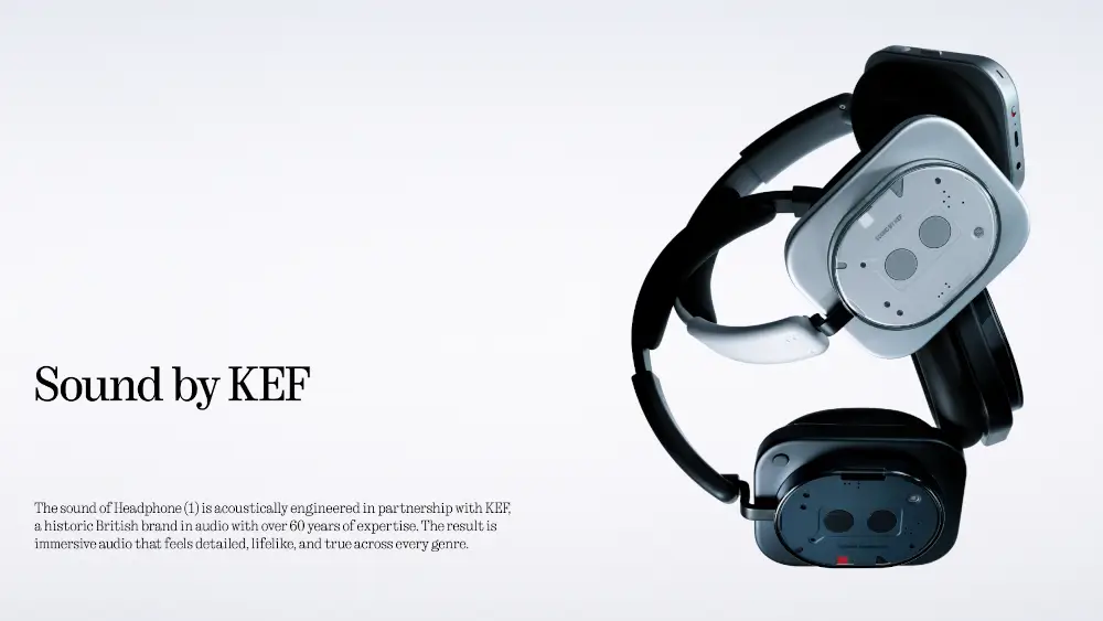 אוזניות אלחוטיות Nothing headphone (1) מבית Nothing