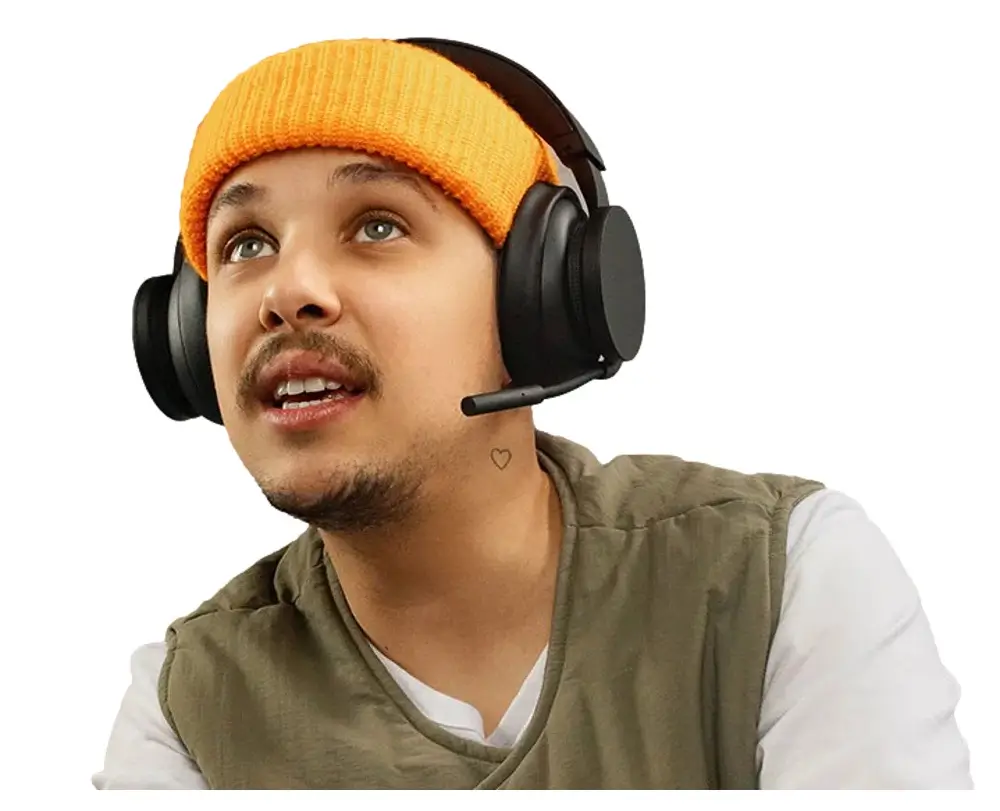 אוזניות אלחוטיות מקוריות - Headset V2 עיצוב נוח ואינטואיטיבי