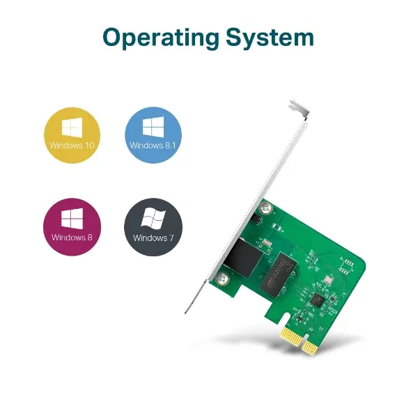 כרטיס רשת קווי TG-3468 PCI Express מבית TP-Link