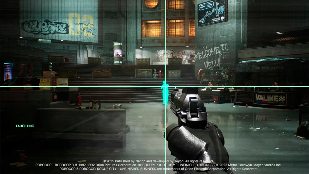 Robocop: Rogue City | Unfinished Business לחימה מול שכירי חרב