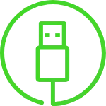 USB TYPE A WIRED