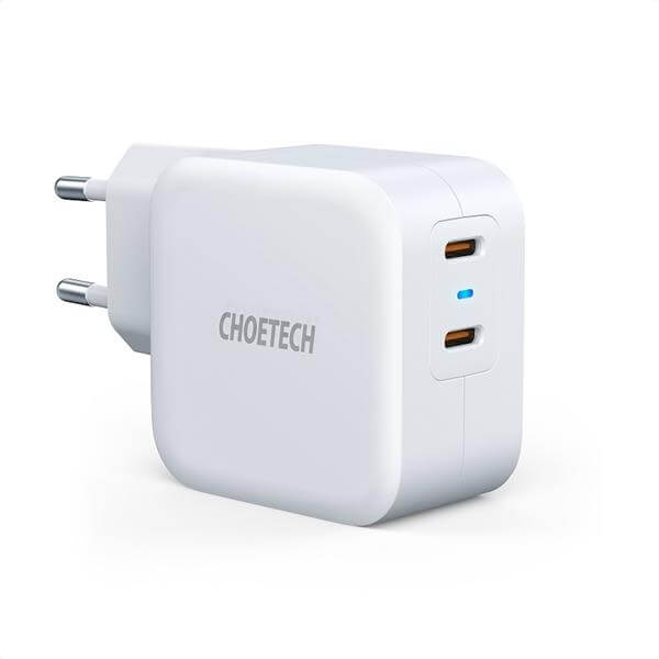 מטען בית מהיר 40w PD CHOETECH 