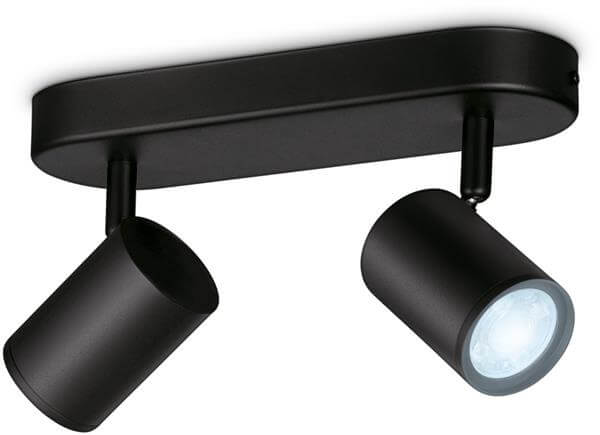 גוף תאורה חכם Imageo Spot 2x5W B 27-65K GU10 TW Wiz
