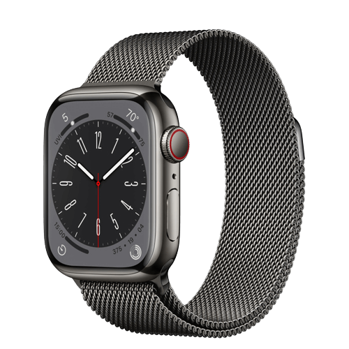 שעון חכם Watch S.8 GPS+Cell 41mm Stainless Steel Milanese Apple