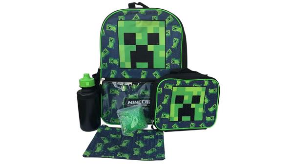 ערכת חזרה לבית הספר Minecraft Creeper BIOWORLD